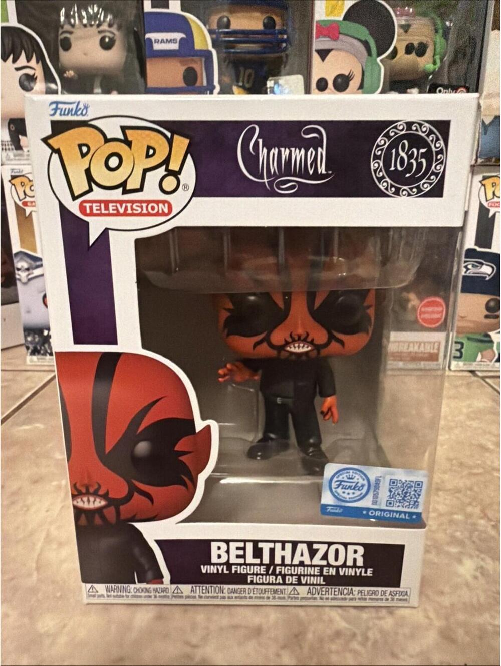 Funko Pop! Vinyl: Charmed - Belthazor - Funko (Exclusive) #1835 w/Protector